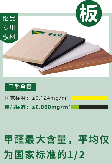 甲醛最大含量，平均僅為國(guó)家標(biāo)準(zhǔn)的1/2